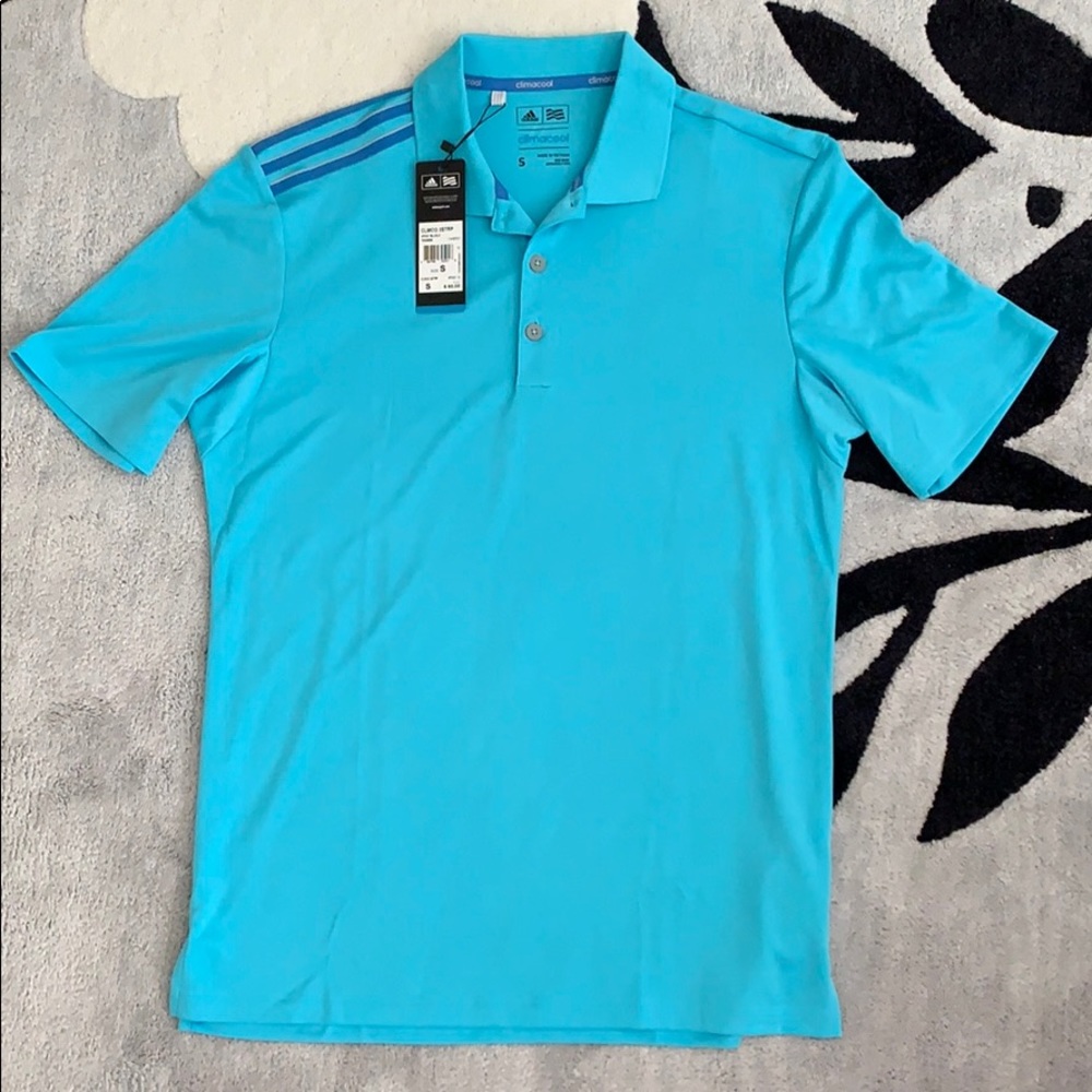 Brand New Adidas Climacool Golf Polo Small